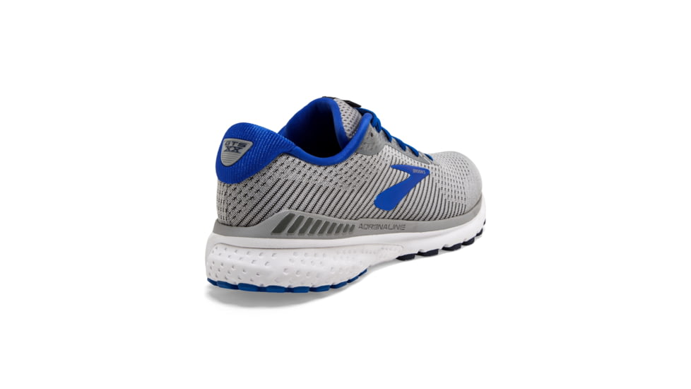 Brooks Adrenaline GTS 20 Road Running Shoe - Mens, Grey/Blue/Navy, Narrow, 7.0, 1103071B051.070