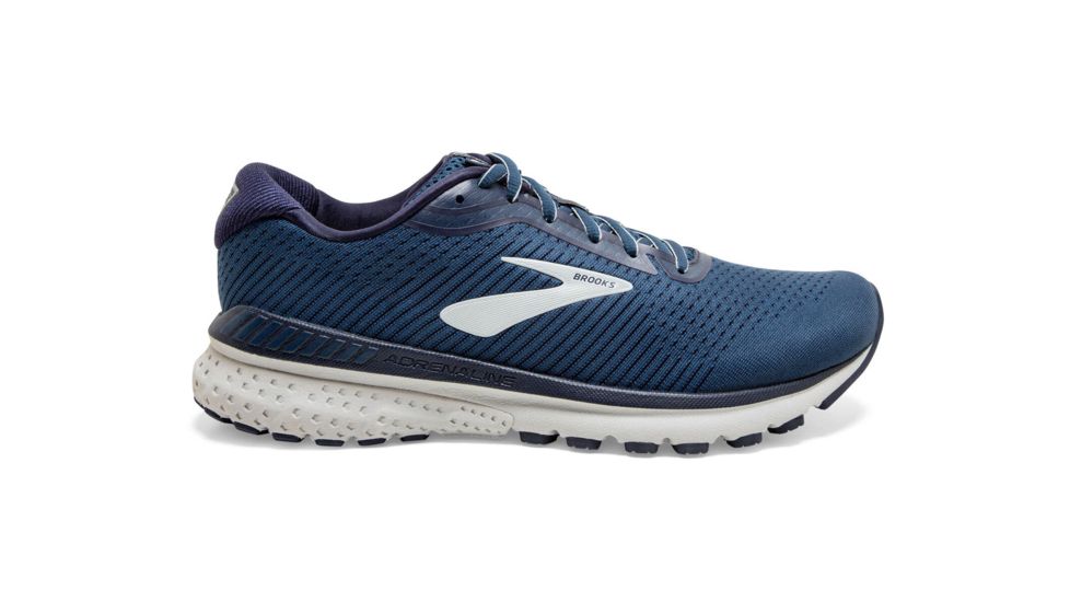 Brooks Adrenaline GTS 20 Road Running Shoe - Mens, Poseidon/Peacoat/Grey, 10D, 1103071D492.100