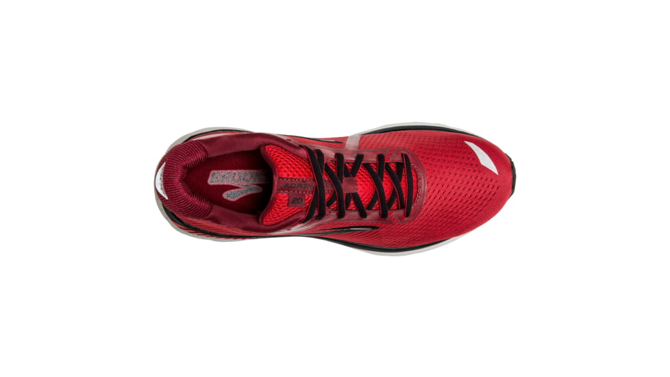 Brooks Adrenaline GTS 20 Road Running Shoe - Mens, Red/Black/Grey, Medium, 7.0, 1103071D617.070