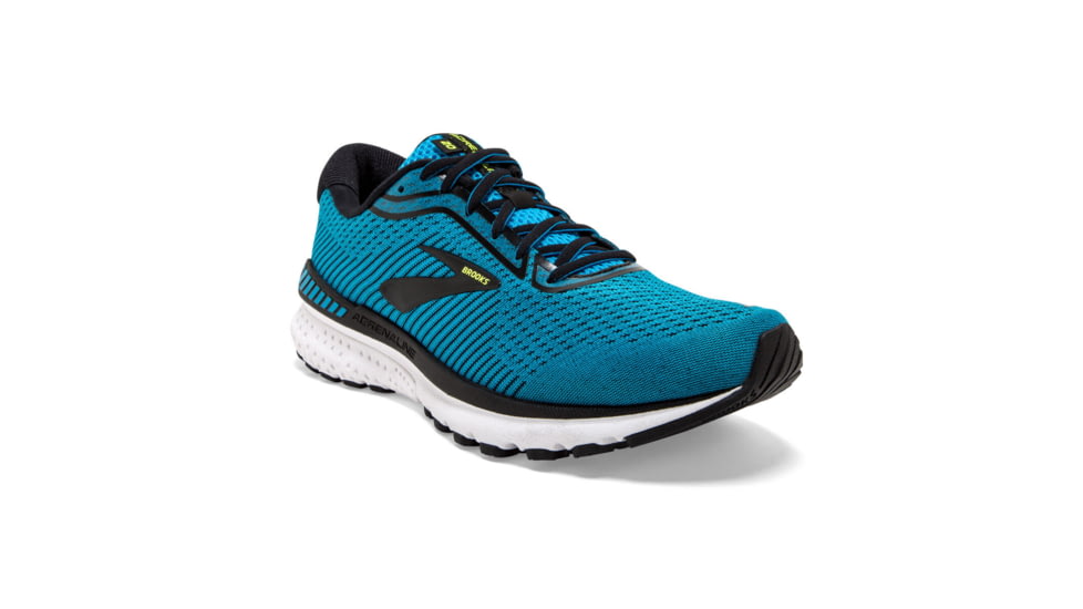 Brooks Adrenaline GTS 20 Road Running Shoe - Womens, Blue/Black/Nightlife, 10D, 1103071D456.100