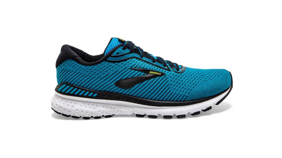 Brooks Adrenaline GTS 20 Road Running Shoe - Womens, Blue/Black/Nightlife, 10D, 1103071D456.100