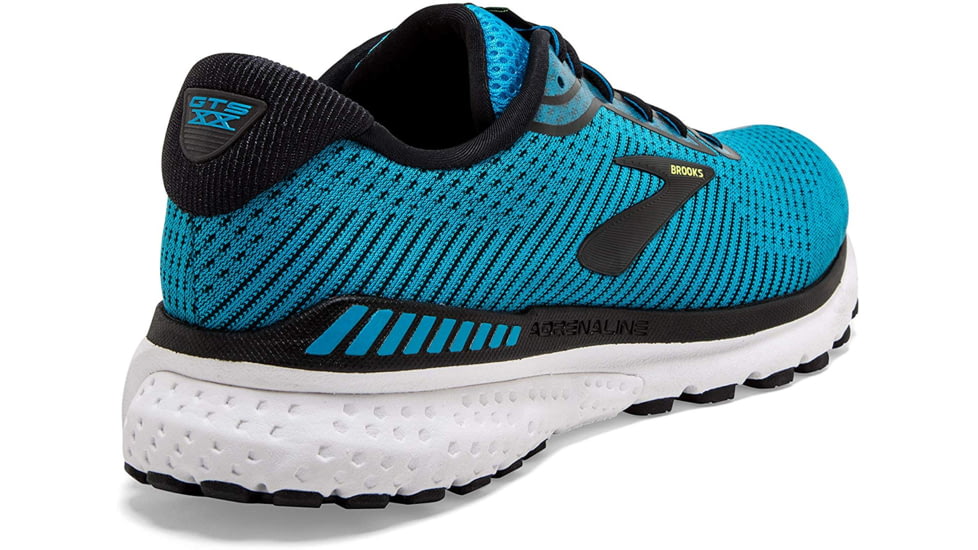 Brooks Adrenaline GTS 20 - Mens, Blue/Black/Nightlife, Medium, 9.0, 1103071D456.090