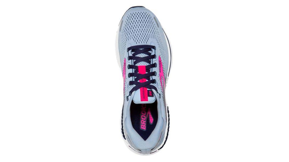 Brooks Adrenaline GTS 22 Running Shoes - Womens, Medium, Kentucky Blue/Peacoat/Pink, 5.5, 1203531B493.055