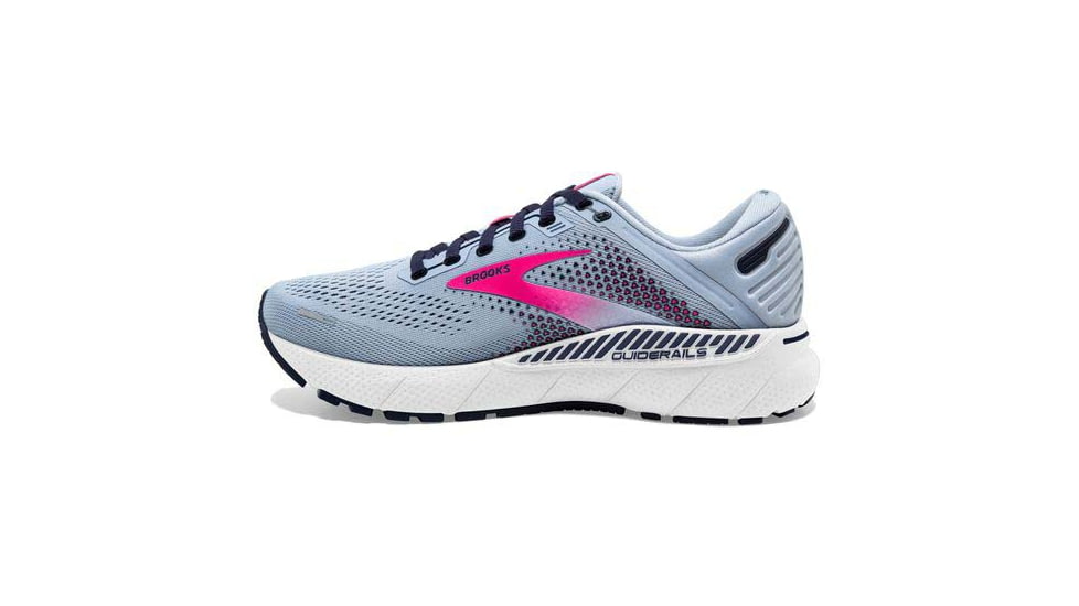 Brooks Adrenaline GTS 22 Running Shoes - Womens, Medium, Kentucky Blue/Peacoat/Pink, 5.5, 1203531B493.055