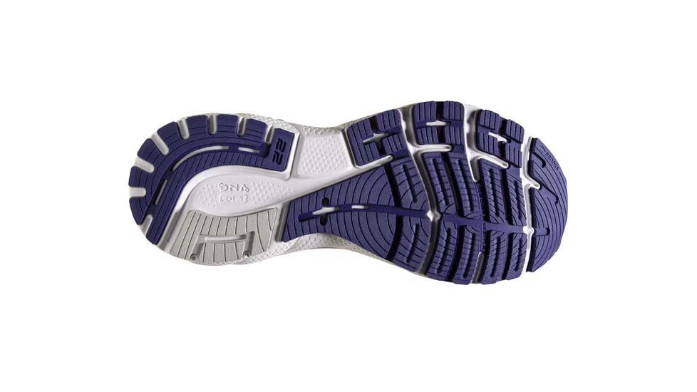 Brooks Adrenaline GTS 22 Running Shoes - Womens, Medium, Navy/Yucca/Pink, 6.0, 1203531B403.060