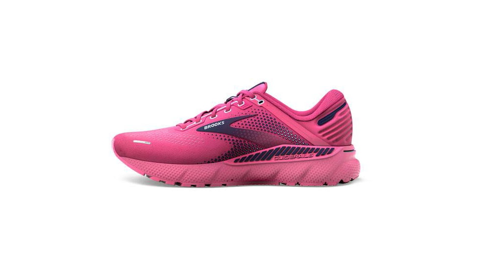Brooks Adrenaline GTS 22 Running Shoes - Womens, Medium, Rose/Peacoat/Kentucky Blue, 5.0, 1203531B684.050