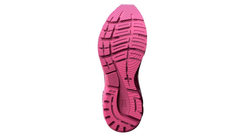 Brooks Adrenaline GTS 22 Running Shoes - Womens, Medium, Rose/Peacoat/Kentucky Blue, 5.0, 1203531B684.050