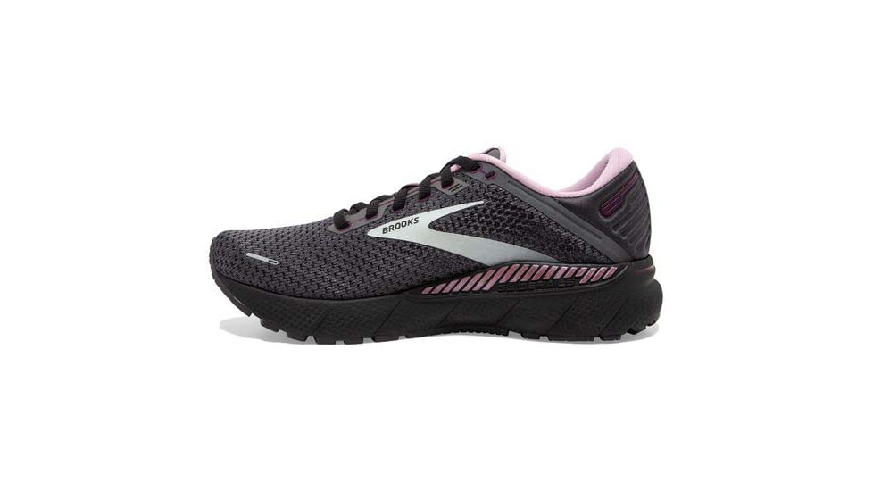 Brooks Adrenaline GTS 22 Running Shoes - Womens, Medium, Pearl/Black/Metallic, 11.5, 1203531B015.115