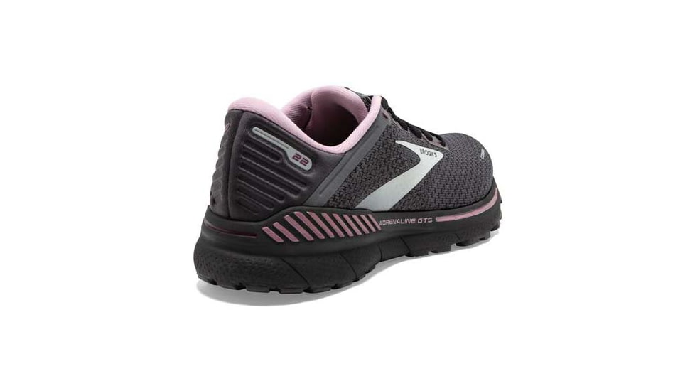 Brooks Adrenaline GTS 22 Running Shoes - Womens, Medium, Pearl/Black/Metallic, 11.5, 1203531B015.115