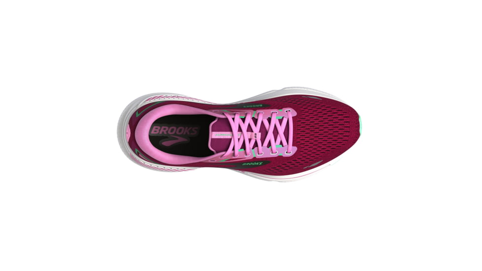 Brooks Adrenaline GTS 23 Running Shoes - Womens, Pink/Festival Fuchsia/Black, 6 Narrow, 1203811B639.060