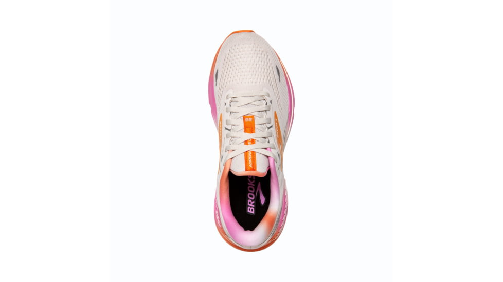 Brooks Adrenaline GTS 23 Running Shoes - Womens, White Sand/Sunset/Fuchsia, 8.0, 1203811B117.080