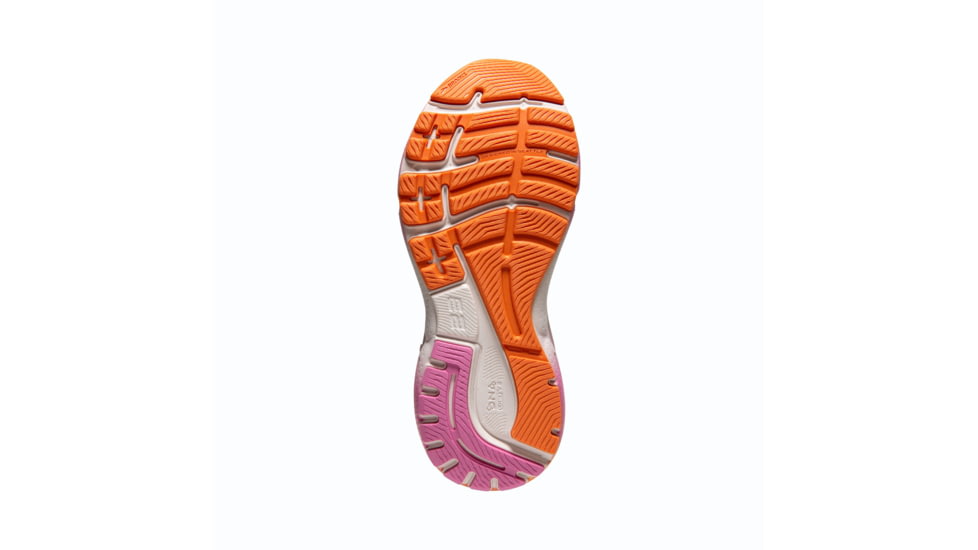 Brooks Adrenaline GTS 23 Running Shoes - Womens, White Sand/Sunset/Fuchsia, 8.0, 1203811B117.080