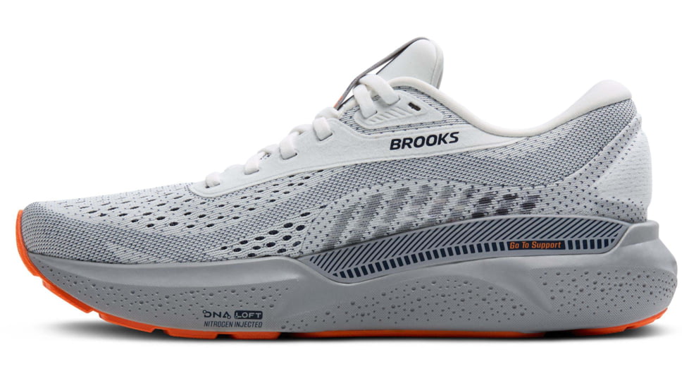 Brooks Adrenaline GTS 24 Road Running Shoes - Mens, White/Peacoat/Alloy, 9.0 US/Medium, 1104371D129.090