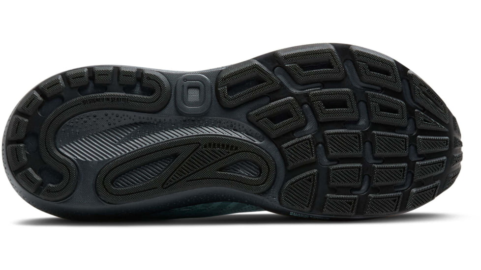 Brooks Adrenaline GTS 24 Road Running Shoes - Mens, Winter Sky/Ebony/Orange, 9.0 US/Medium, 1104371D416.090