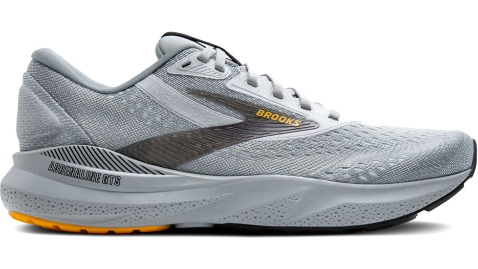 Brooks Adrenaline GTS 24 Running Shoes - Mens, Alloy/White/Gold Fusion, 11 US, 1104371D084.110