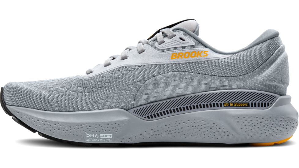 Brooks Adrenaline GTS 24 Running Shoes - Mens, Alloy/White/Gold Fusion, 11 US, 1104371D084.110