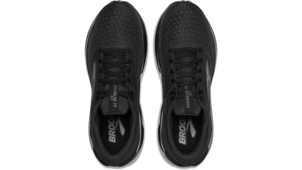 Brooks Adrenaline GTS 24 Running Shoes - Mens, Black/Black/Ebony, 9 US, 1104371D020.090