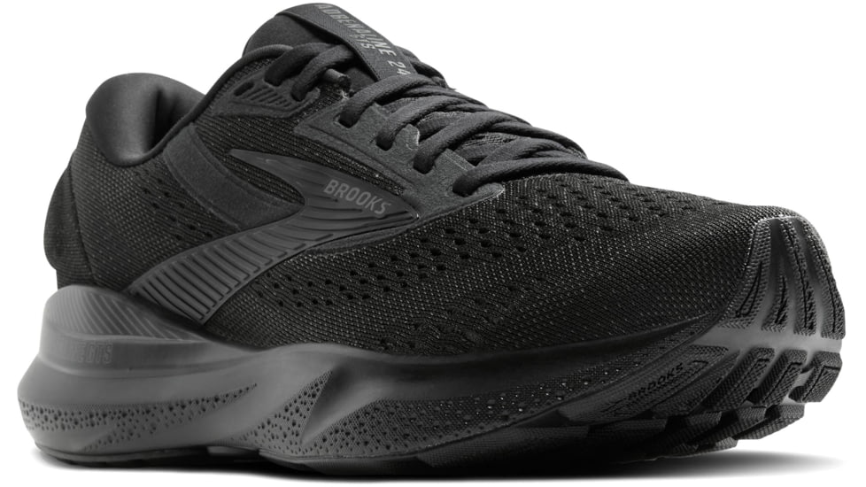Brooks Adrenaline GTS 24 Running Shoes - Mens, Black/Black/Ebony, 9 US, 1104371D020.090