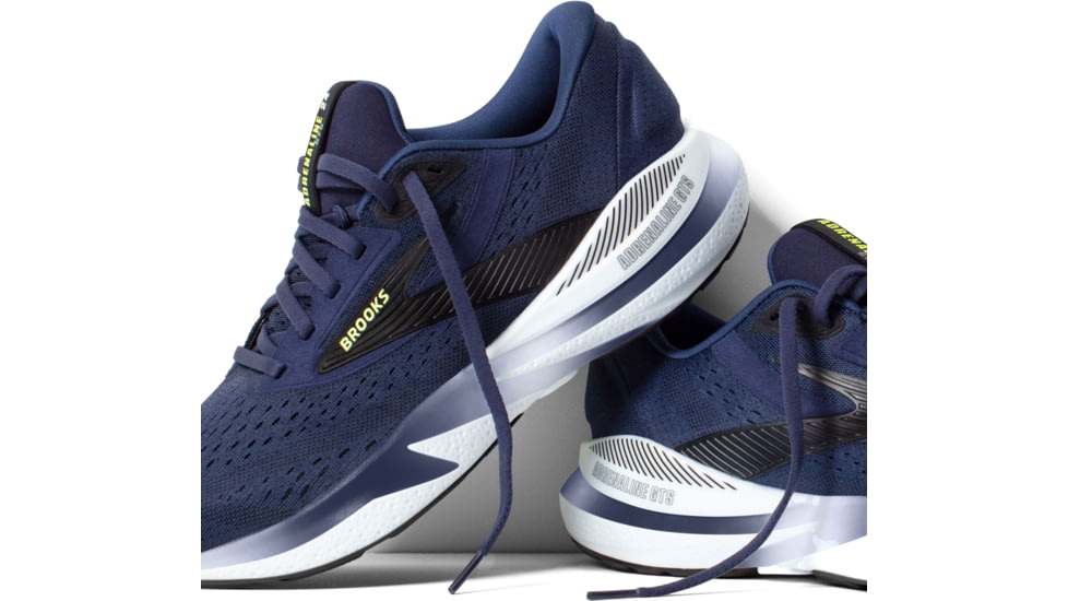 Brooks Adrenaline GTS 24 Running Shoes - Mens, Peacoat/Black/Sharp Green, 11.5 US, 1104371D423.115