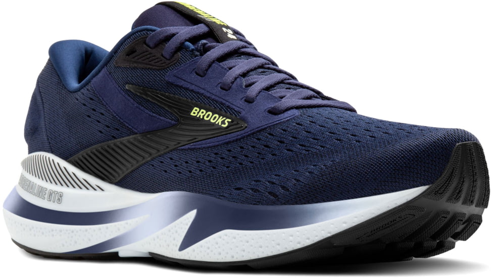 Brooks Adrenaline GTS 24 Running Shoes - Mens, Peacoat/Black/Sharp Green, 11.5 US, 1104371D423.115