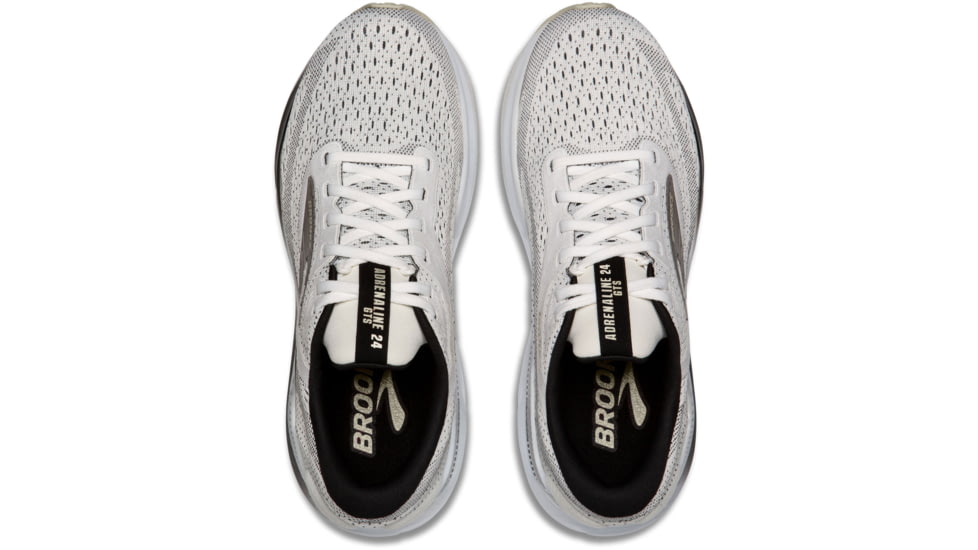 Brooks Adrenaline GTS 24 Running Shoes - Mens, White/Black/Pelican, 12 US, 1104371D126.120