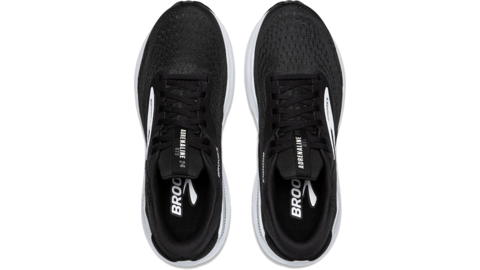 Brooks Adrenaline GTS 24 Running Shoes - Womens, Black/White, 7 US, 1204261B087.070