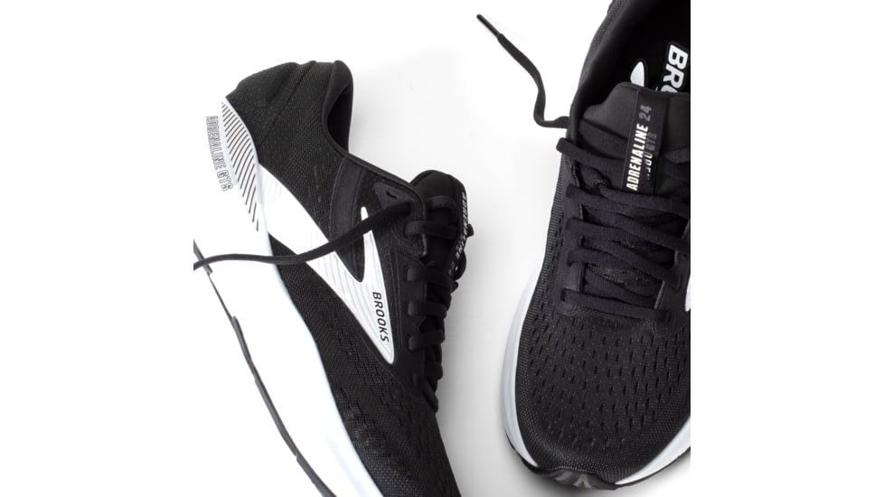 Brooks Adrenaline GTS 24 Running Shoes - Womens, Black/White, 7 US, 1204261B087.070