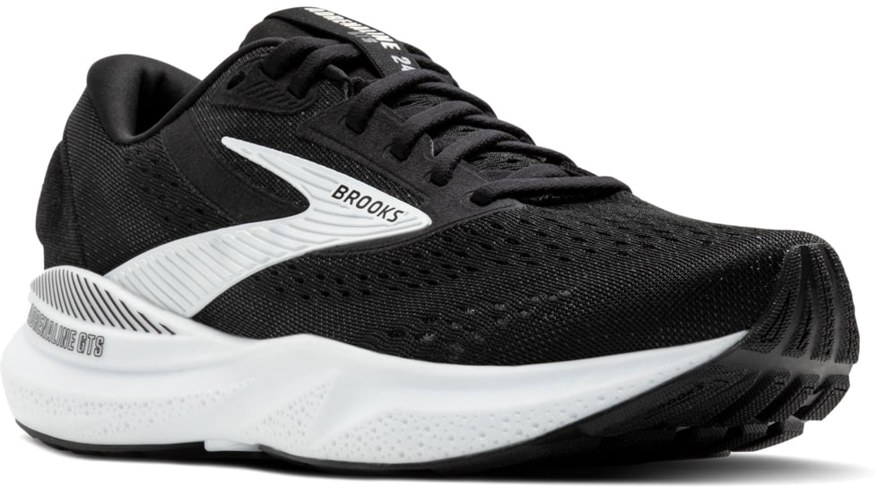 Brooks Adrenaline GTS 24 Running Shoes - Womens, Black/White, 7 US, 1204261B087.070