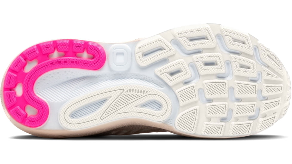 Brooks Adrenaline GTS 24 Running Shoes - Womens, Chateau Grey/Coconut/Pink, 8 US, 1204261B159.080