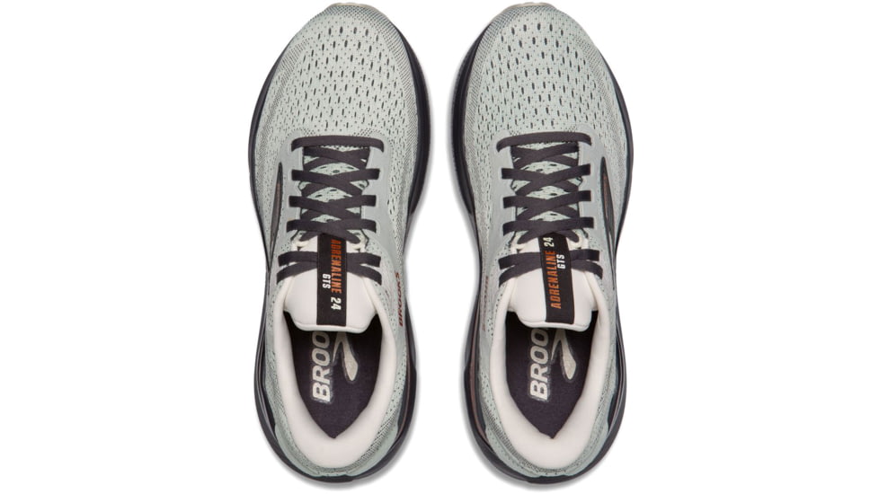 Brooks Adrenaline GTS 24 Running Shoes - Womens, Mercury/Ebony/Copper, 9.5 US, 1204261B030.095