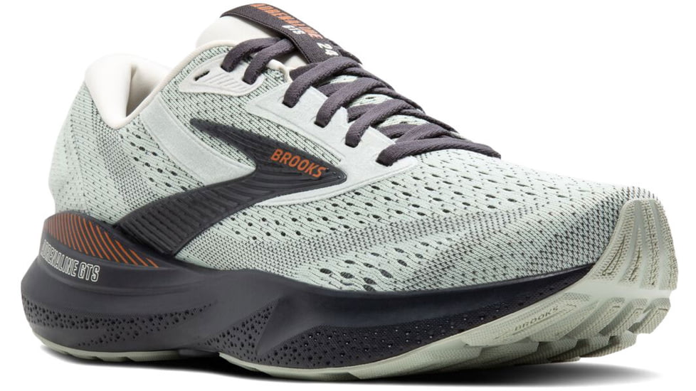 Brooks Adrenaline GTS 24 Running Shoes - Womens, Mercury/Ebony/Copper, 9.5 US, 1204261B030.095