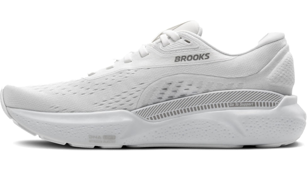 Brooks Adrenaline GTS 24 Running Shoes - Womens, White/Oyster/Alloy, 7 US, 1204261B148.070