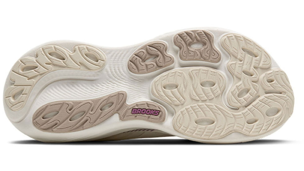 Brooks Adrenaline GTS 25 - Womens Road Running Shoes, Coconut/Argyle, 10 US, 1204431B128.100