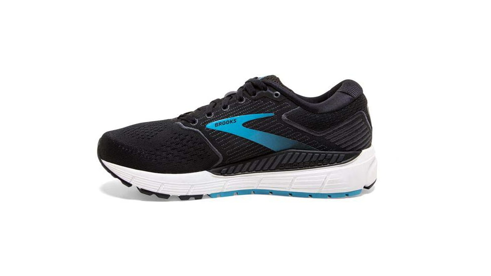 Brooks Ariel 20 Running Shoes - Womens, Wide, Black/Ebony/Blue, 6.5, 1203151D064.065