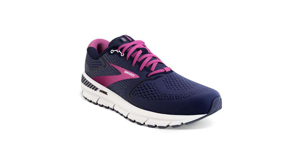 Brooks Ariel 20 Running Shoes - Womens, Medium, Peacoat/Vivid Viola/White, 8.5, 1203151B491.085