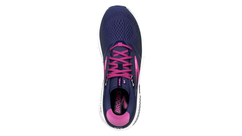 Brooks Ariel 20 Running Shoes - Womens, Medium, Peacoat/Vivid Viola/White, 8.5, 1203151B491.085