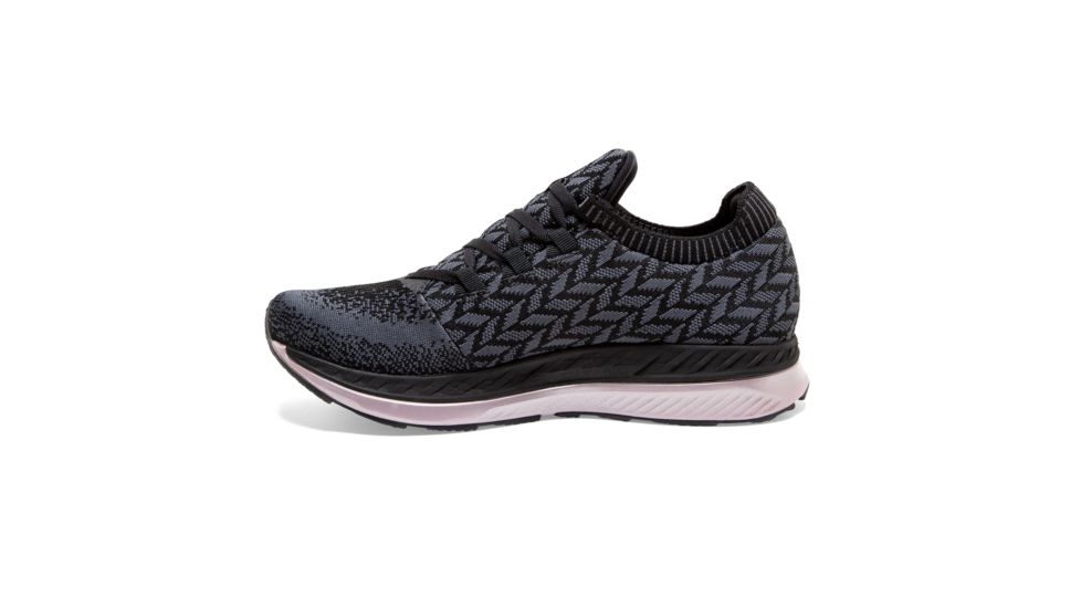 Brooks Bedlam - Womens, Black/Black/Rose, Medium, 9.0, 1202721B049.090
