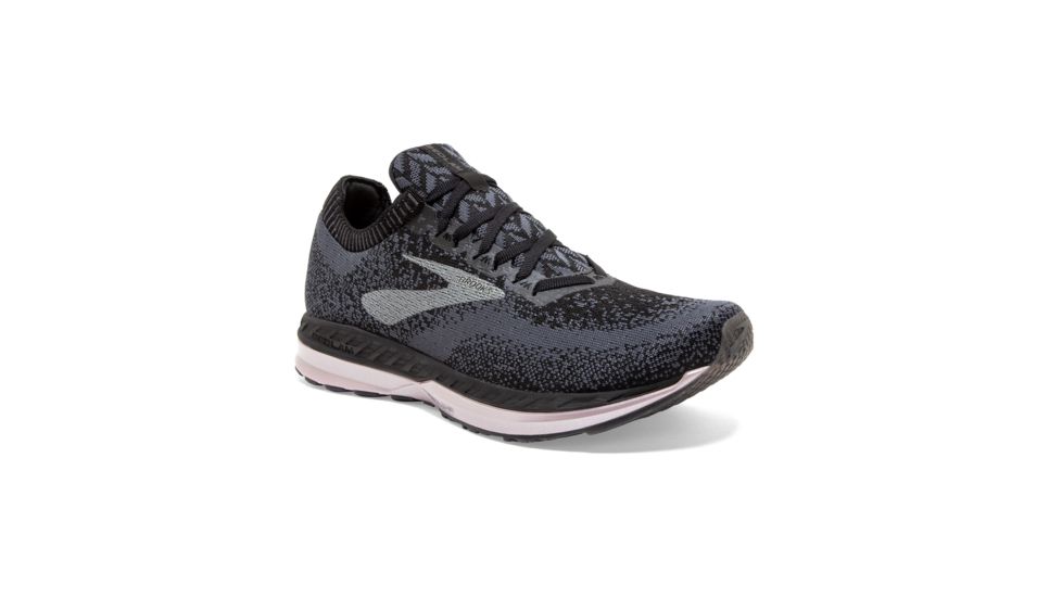 Brooks Bedlam - Womens, Black/Black/Rose, Medium, 9.0, 1202721B049.090