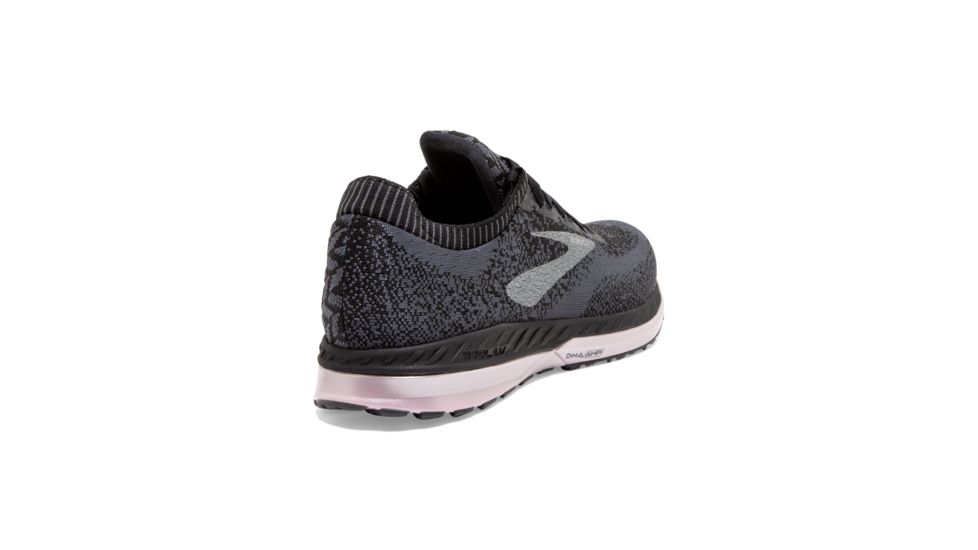 Brooks Bedlam - Womens, Black/Black/Rose, Medium, 9.0, 1202721B049.090
