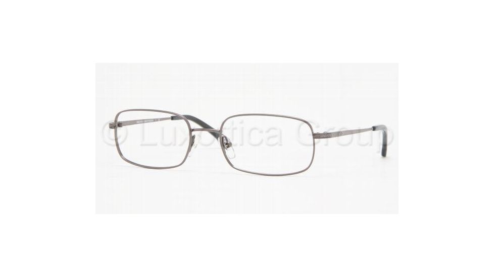 Brooks Brothers BB3005 Progressive Eyeglasses - Gunmetal Demo Lens Frame / 52 mm Prescription Lenses, 1150-5218