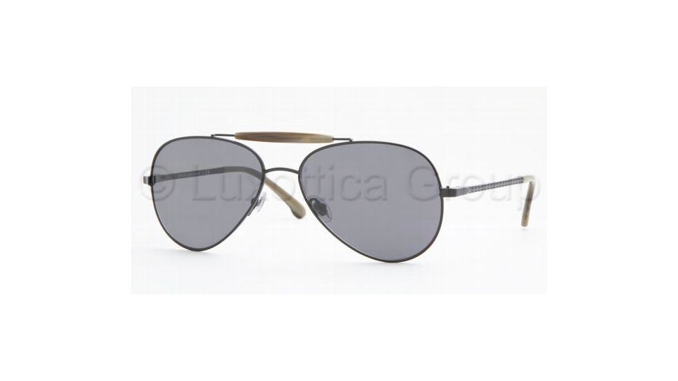 Brooks Brothers Bifocal Sunglasses BB475S with Lined Bi-Focal Rx Prescription Lenses, Select Frame Color / Lens Diameter Matte Black Frame / 58 mm Prescription Lenses