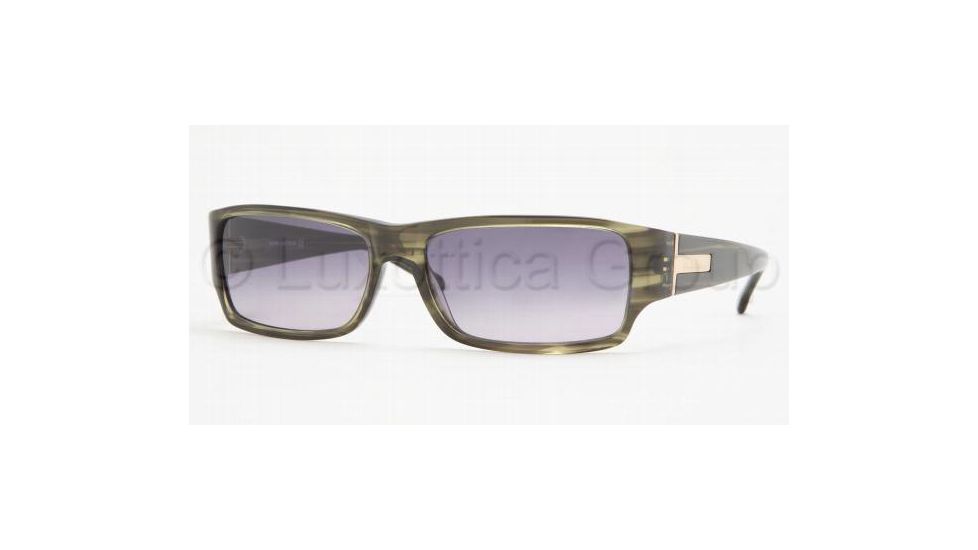 Brooks Brothers BB722S Bifocal Sunglasses - Olive Horn Frame / 57 mm Prescription Lenses, 525211-5716