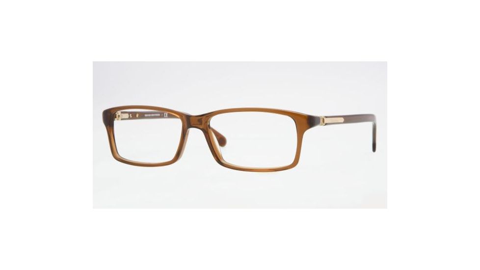 Brooks Brothers BB730 Progressive Eyeglasses - Medium Brown Frame / 53 mm Prescription Lenses, 6034-5315