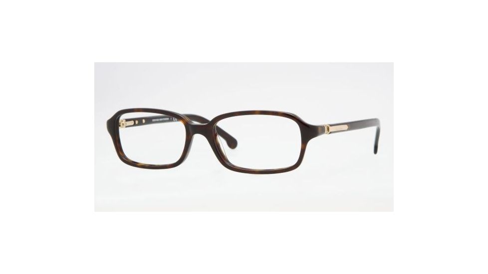 Brooks Brothers BB731 SV Prescription Eyeglasses - Dark Tortoise Frame / 55 mm Prescription Lenses, 6001-5516