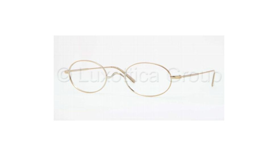 Brooks Brothers BB1001 Progressive Prescription Eyeglasses 1001-5022 - Gold Frame