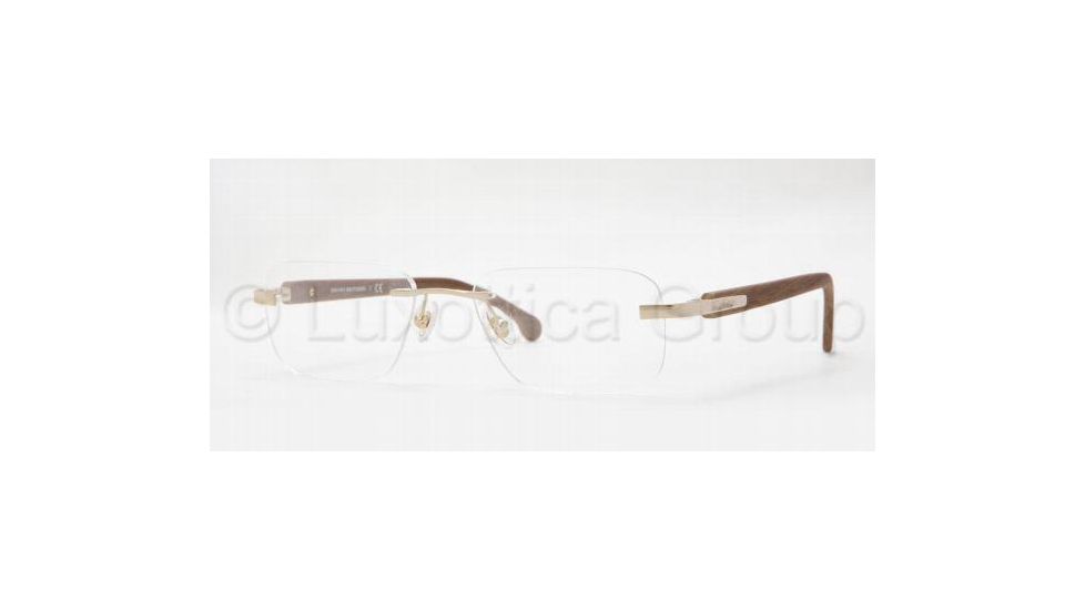 Brooks Brothers BB1007 Bifocal Prescription Eyeglasses 1526-5518 - Gold