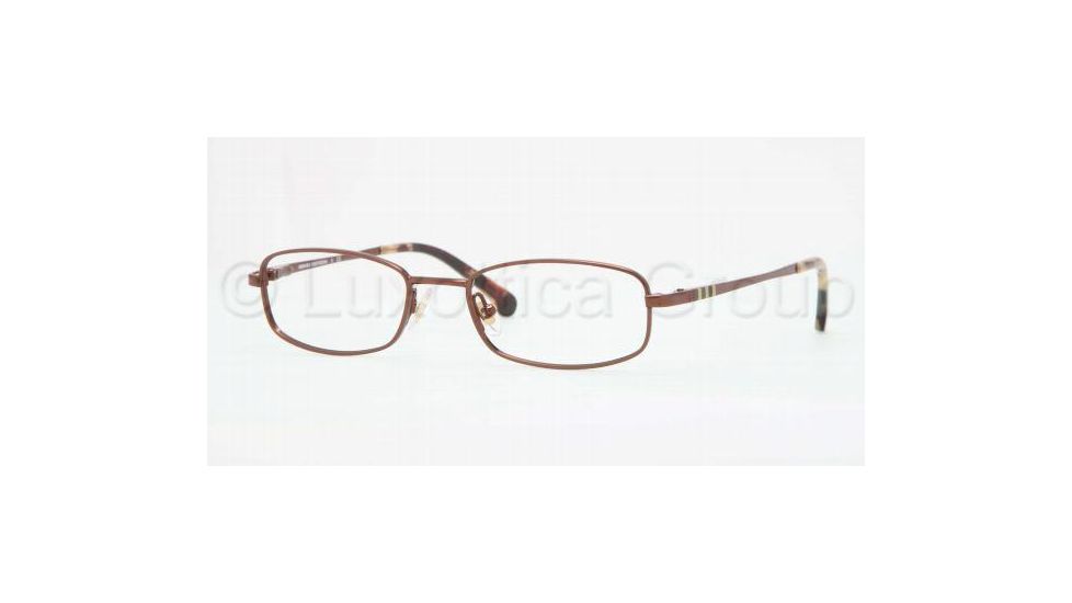 Brooks Brothers BB1009 BB1009 Progressive Prescription Eyeglasses 1626-4717 - Chocolate Frame, Demo Lens Lenses