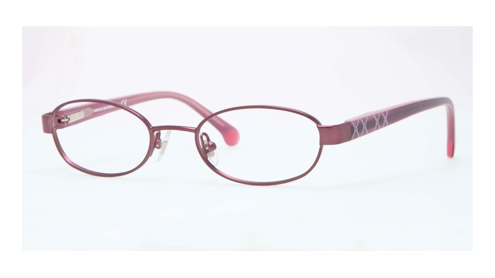 Brooks Brothers BB1021 Progressive Prescription Eyeglasses 1200-46 - Purple Frame