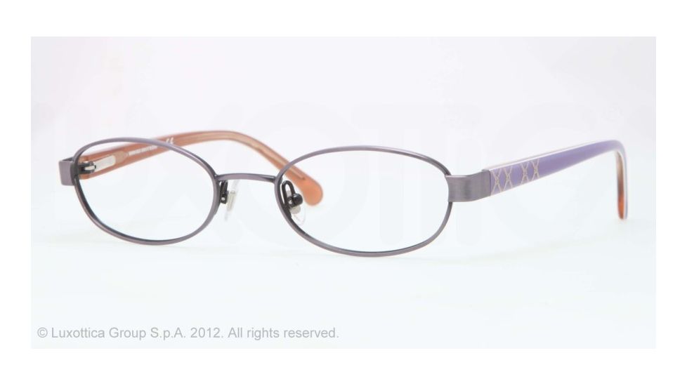 Brooks Brothers BB1021 Progressive Prescription Eyeglasses 1625-46 - Lavender Frame