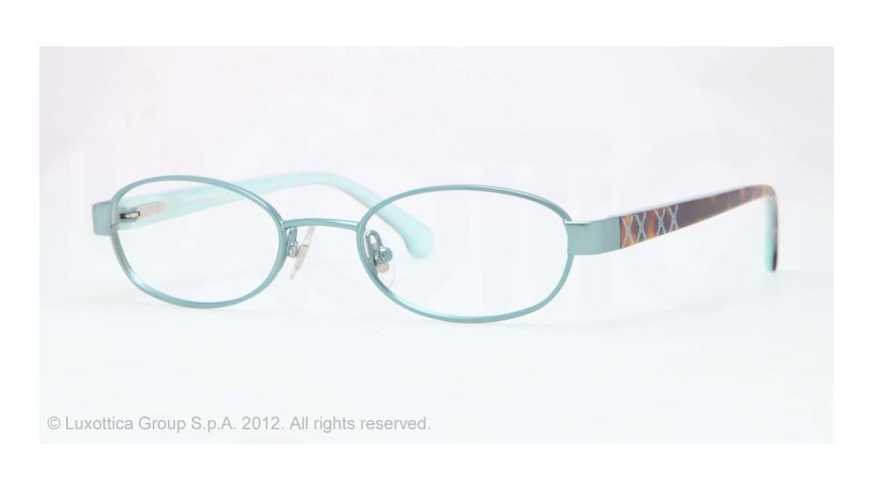 Brooks Brothers BB1021 Progressive Prescription Eyeglasses 1635-46 - Seafoam Frame